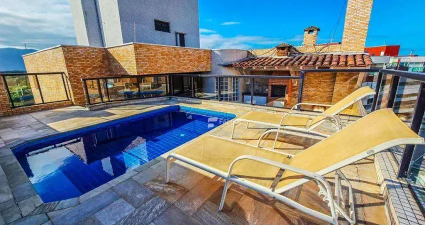 Cobertura com 3 dormitórios para alugar, 265 m²  - Módulo 03 - Caravelas - Bertioga/SP