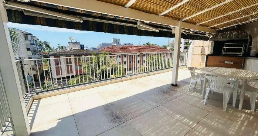 Apartamento com 3 quartos à venda, 165 m² por R$ 585.000 - Enseada - Guarujá/SP