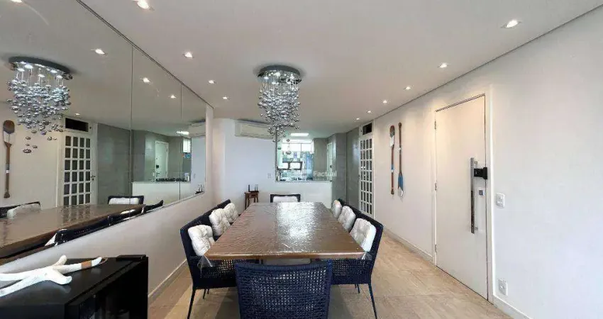 Apartamento com 4 dormitórios à venda, 170 m² por R$ 1.150.000,00 - Morro Sorocotuba - Guarujá/SP