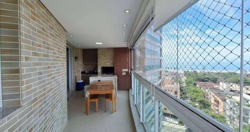 Apartamento com 3 dormitórios à venda, 98 m² por R$ 1.060.000,00 - Enseada - Guarujá/SP