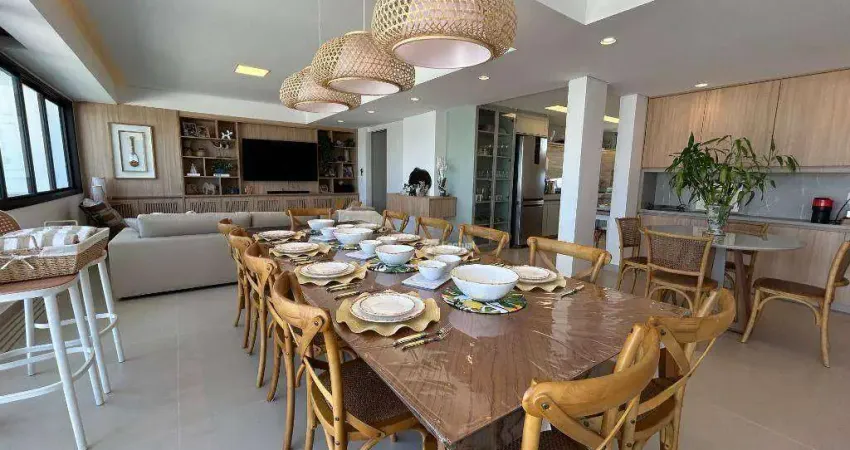 Cobertura com 5 dormitórios para alugar, 300 m² por R$ 4.000,00/dia - Sorocotuba - Guarujá/SP