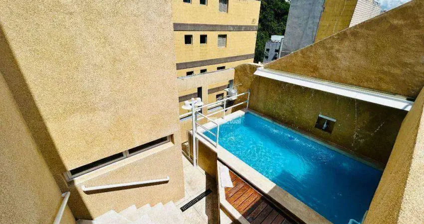 Cobertura triplex com vista para o mar à venda na Praia de Pitangueiras - Guarujá / SP.
