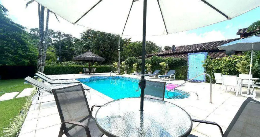 Casa com 6 dormitórios à venda, 1050 m² por r$ 4.000.000,00 - acapulco - guarujá/sp