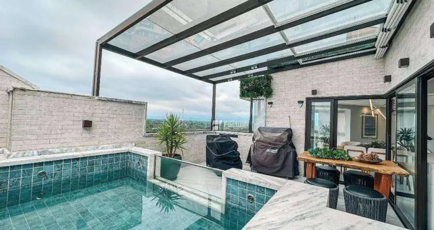 Cobertura na Riviera de São Lourenço com 4 quartos à venda, 249 m² - Riviera de São Lourenço - Bertioga/SP