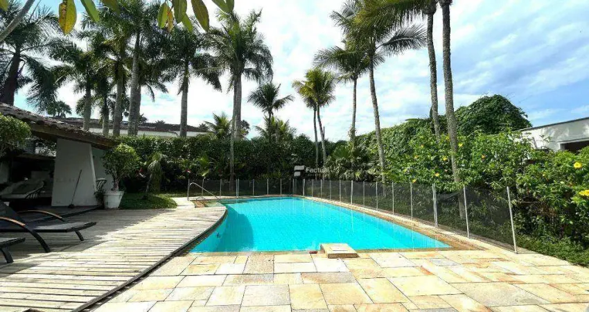 Casa com 5 dormitórios à venda, 600 m² por r$ 5.900.000,00 - acapulco - guarujá/sp