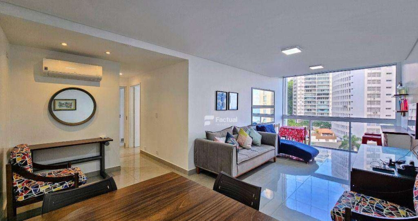 Apartamento à venda na Praia das Pitangueiras - Guarujá/SP.