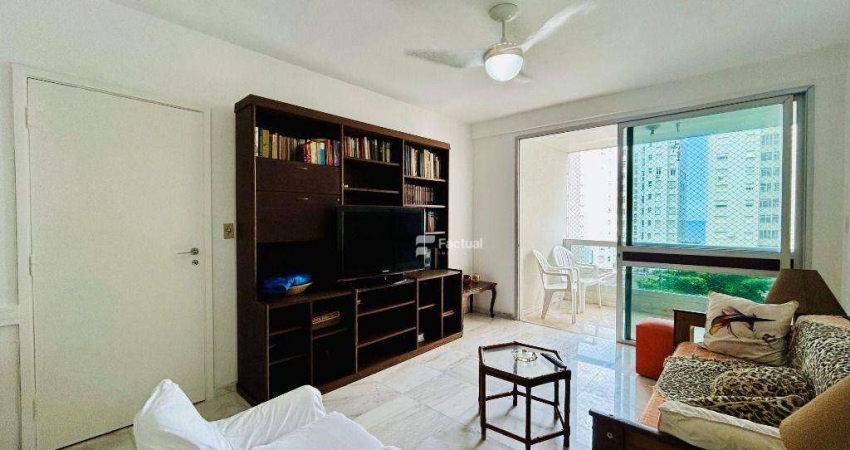 Apartamento com 3 dormitórios à venda, 98 m² por R$ 720.000,00 - Pitangueiras - Guarujá/SP