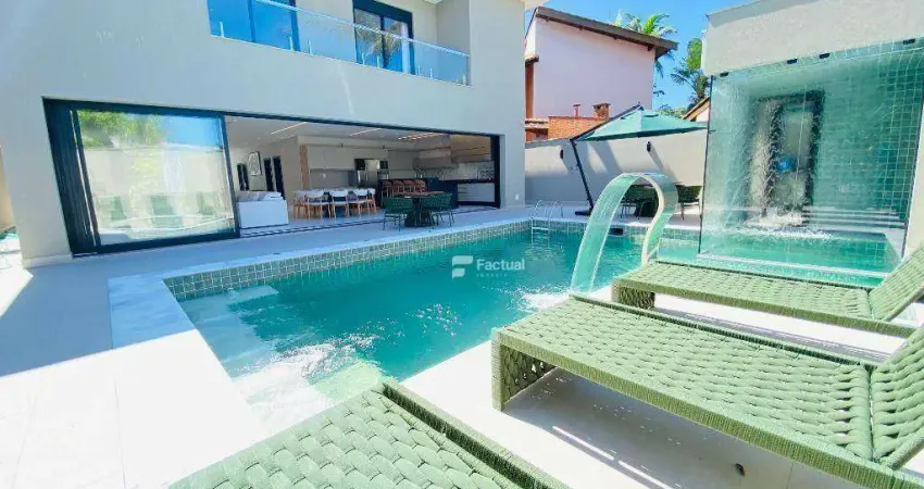 Casa com 6 dormitórios à venda, 430 m² por R$ 5.500.000,00 - Acapulco - Guarujá/SP