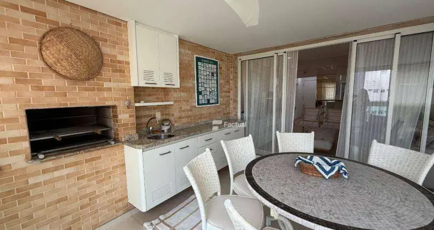 Apartamento com 3 dormitórios à venda, 135 m² - Módulo 07 - Jequitibás - Bertioga/SP