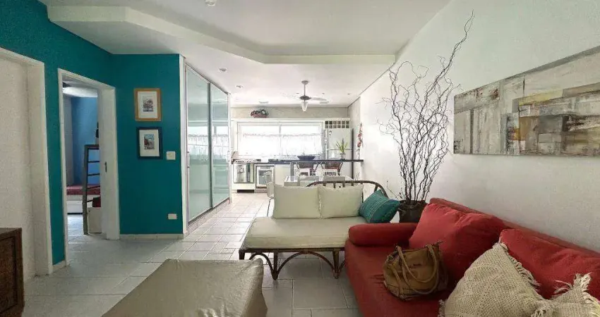 Casa com 2 dormitórios à venda, 56 m² por r$ 470.000,00 - enseada - guarujá/sp