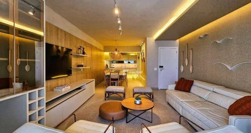 Apê com 3 quartos à venda, 160 m² por r$ 1.700.000 - pitangueiras - guarujá/sp