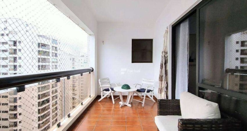 Apartamento com 1 dormitório à venda, 58 m² por R$ 320.000,00 - Pitangueiras - Guarujá/SP