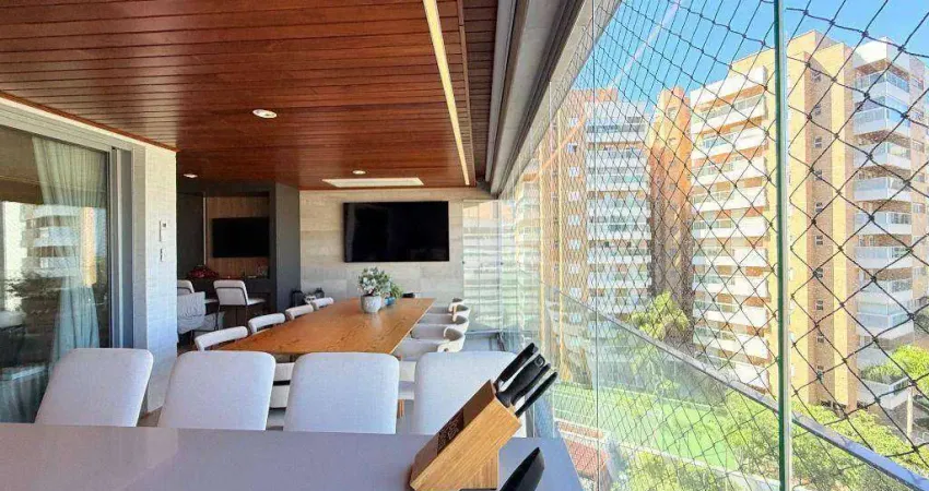Apartamento com 3 dormitórios à venda, 137 m² - Riviera de São Lourenço - Bertioga/SP