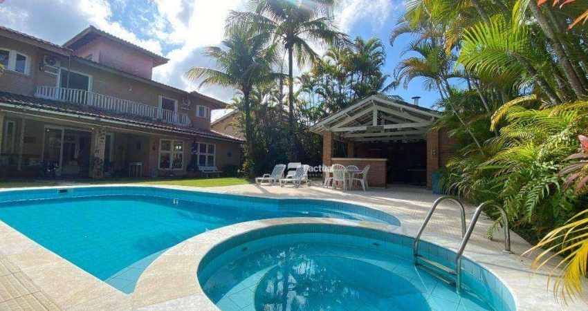 Casa em condomínio fechado com 5 quartos à venda na Avenida Manoel Alves de Moraes, 101, Jardim Três Marias, Guarujá