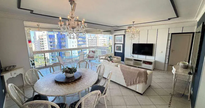 Apartamento com 3 dormitórios à venda, 116 m² - riviera  de são lourenço - bertioga/sp