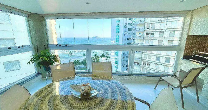 Apartamento com 3 dormitórios à venda, 115 m² por R$ 1.550.000,00 - Pitangueiras - Guarujá/SP