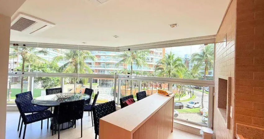 Apartamento com 3 dormitórios à venda, 127 m² - Riviera de São Lourenço - Bertioga/SP