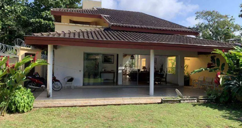 Casa, 324 m² - venda por r$ 1.250.000,00 ou aluguel por r$ 9.000,00/mês - praia de pernambuco - guarujá/sp