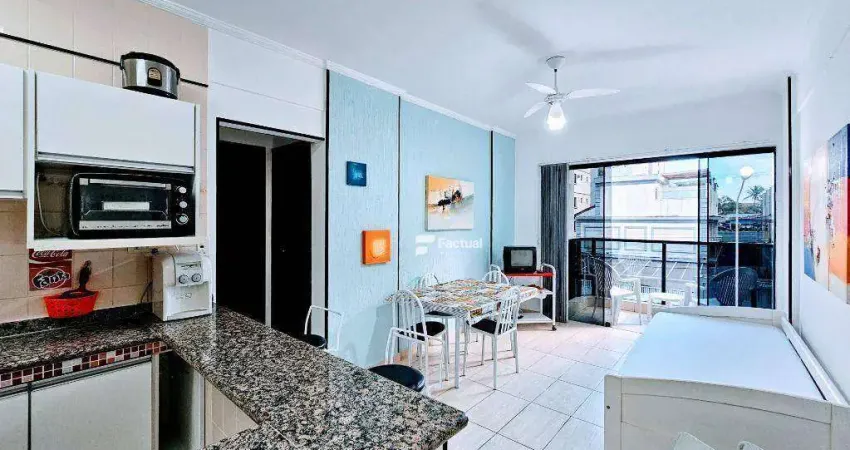 Apê com 2 dormitórios à venda, 75 m² por R$ 450.000 - Tombo - Guarujá/SP