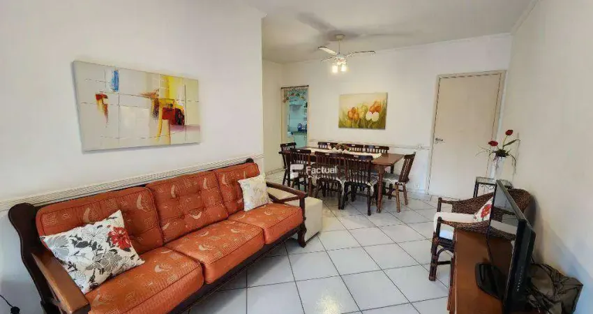 Apartamento com 3 dormitórios à venda, 76 m² por r$ 400.000,00 - enseada - guarujá/sp
