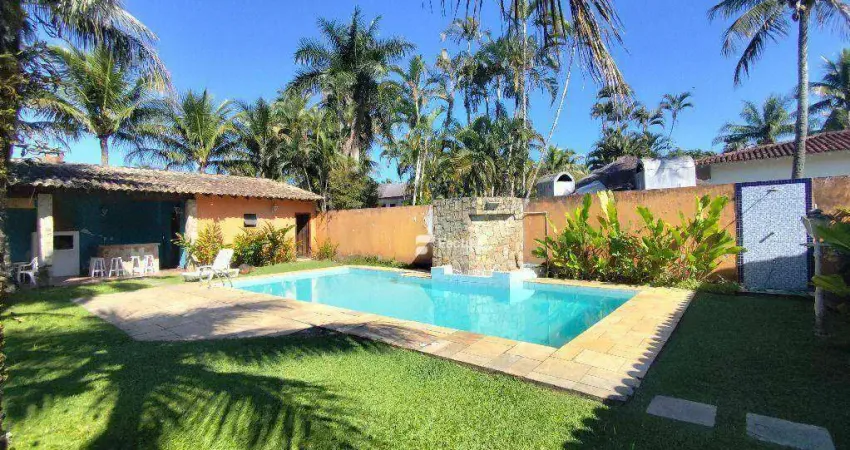 Casa com 4 dormitórios à venda, 300 m² por r$ 2.400.000,00 - acapulco - guarujá/sp