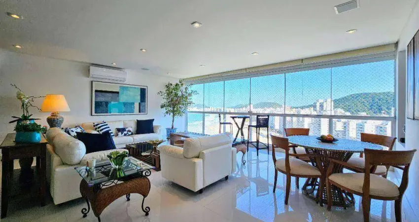 Apê à venda, 200m² por r$ 2.000.000 - pitangueiras - guarujá/sp