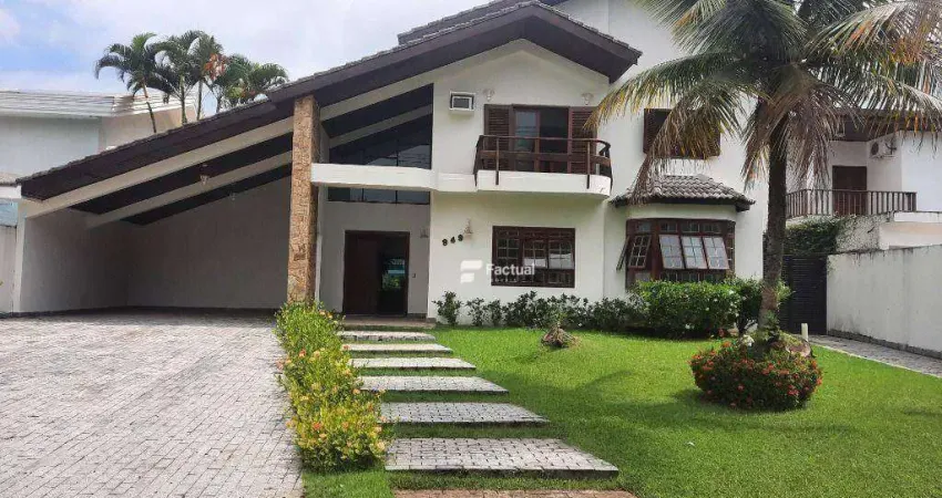 Casa com 5 dormitórios à venda, 527 m² por r$ 2.500.000,00 - acapulco - guarujá/sp