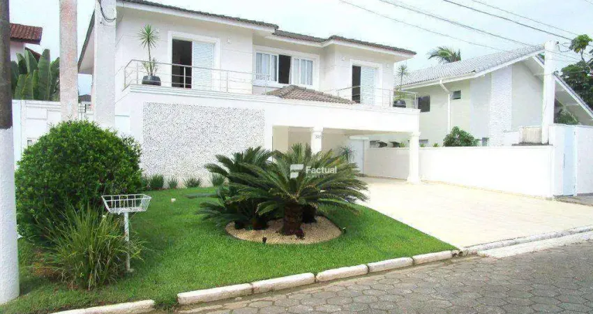 Casa com 6 dormitórios à venda, 450 m² por r$ 2.900.000,00 - acapulco - guarujá/sp