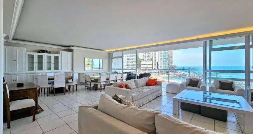 Apartamento de altíssimo padrão em frente ao mar à venda no bairro de pitangueiras - guarujá / sp.