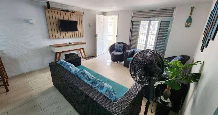 Apartamento com 3 dormitórios(sendo 1 suite) à venda, 81 m² por r$ 380.000 - enseada - guarujá/sp