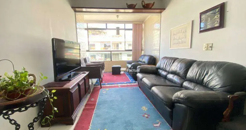 Apartamento com 3 dormitórios à venda, 90 m² por r$ 360.000,00 - enseada - guarujá/sp