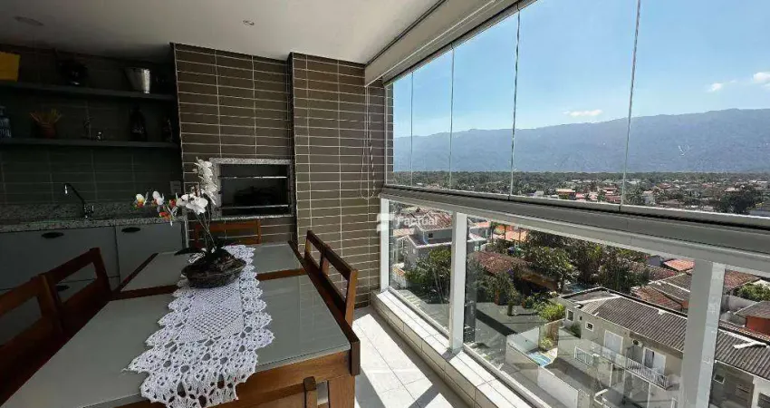 Apartamento com 3 dormitórios à venda, 85 m² - maitinga - bertioga/sp