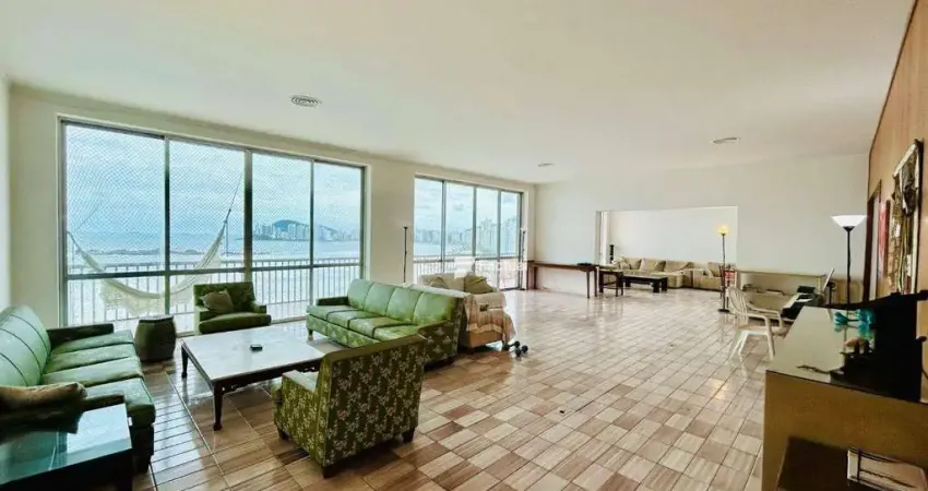 Apartamento à venda frente total mar n o bairro de pitangueiras - guarujá/sp.