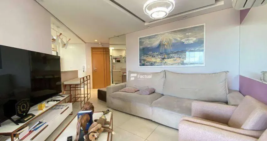 Apartamento com 2 dormitórios à venda, 70 m² por r$ 800.000,00 - enseada - guarujá/sp