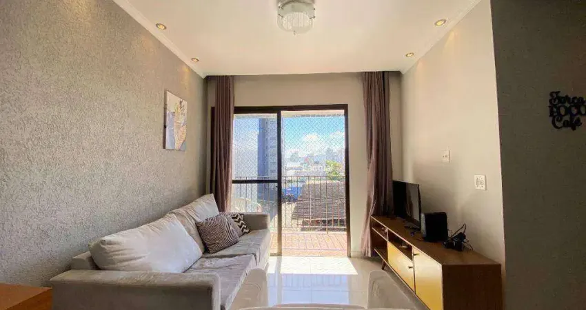 Apartamento com 2 dormitórios à venda, 65 m² por r$ 340.000,00 - enseada - guarujá/sp