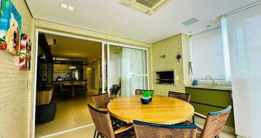 Apartamento na riviera de são lourenço com 4 dormitórios sendo 2 suítes