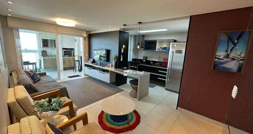 Apartamento à venda, 91 m² - praia da enseada – brunella - guarujá/sp