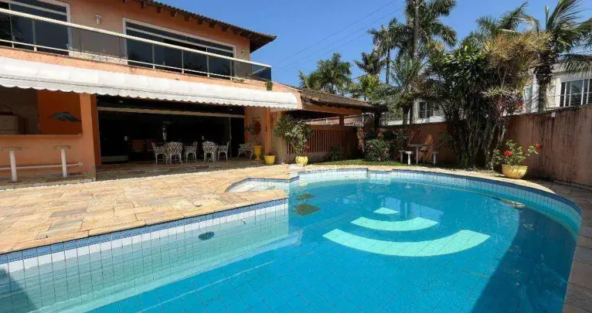 Casa com 6 dormitórios à venda, 209 m² por r$ 2.000.000,00 - enseada - guarujá/sp