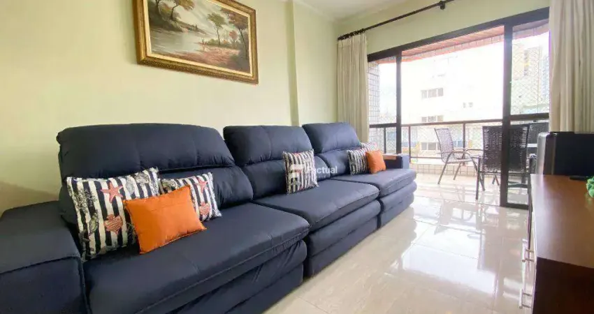 Apartamento com 3 dormitórios à venda, 90 m² por r$ 650.000,00 - enseada - guarujá/sp