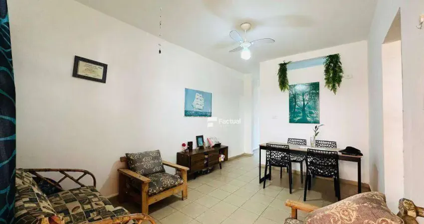 Apartamento com 2 dormitórios à venda, 50 m² por r$ 290.000,00 - enseada - guarujá/sp