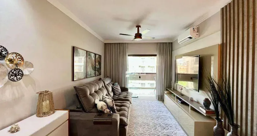 Apartamento 3 quartos , com 110m2  á venda  r$ 850.000,00 - enseada - guarujá/sp