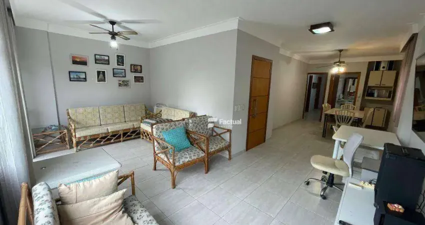 Apartamento com 3 dormitórios à venda, 116 m² por r$ 370.000,00 - enseada - guarujá/sp