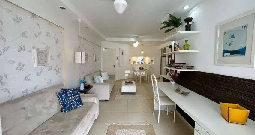 Apartamento com 2 dormitórios à venda, 76 m² por r$ 2.350.000,00 - riviera de são lourenço - bertioga/sp