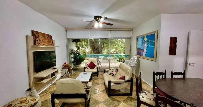 Apartamento com 3 dormitórios à venda, 110 m² por r$ 480.000,00 - enseada - guarujá/sp