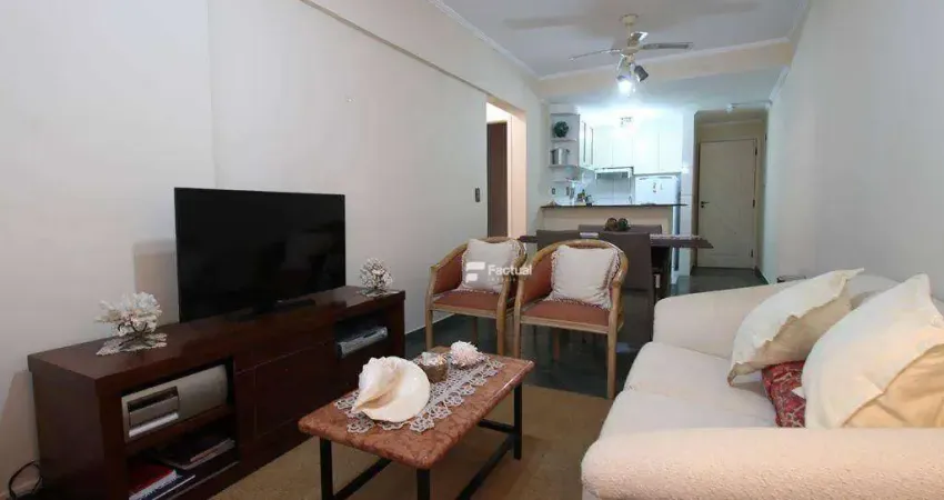 Apartamento com 2 dormitórios à venda, 70 m² por r$ 330.000,00 - enseada - guarujá/sp