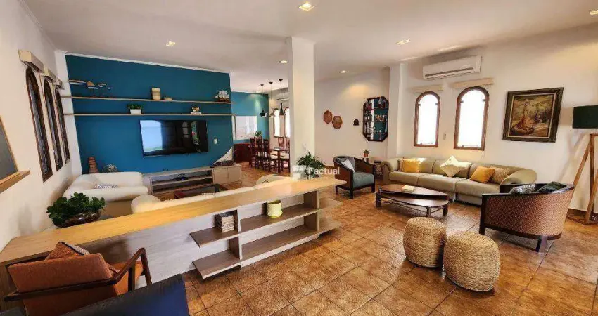 Lindo sobrado com 5 quartos (sendo 4 suites) à venda - praia da enseada - guarujá/sp