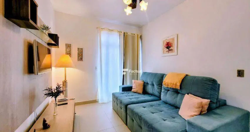 Apê com 1 quarto à venda, 45 m² por r$ 280.000 - enseada - guarujá/sp