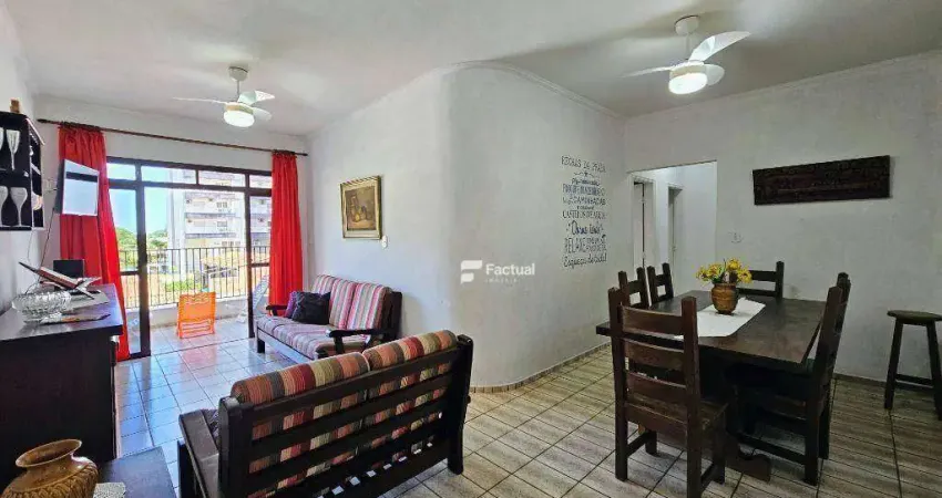 Apartamento com 3 dormitórios à venda, 100 m² por r$ 500.000,00 - tombo - guarujá/sp