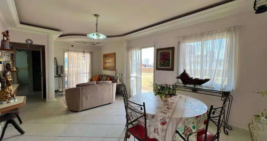 Cobertura com 2 dormitórios à venda, 158 m² por r$ 550.000,00 - enseada - guarujá/sp