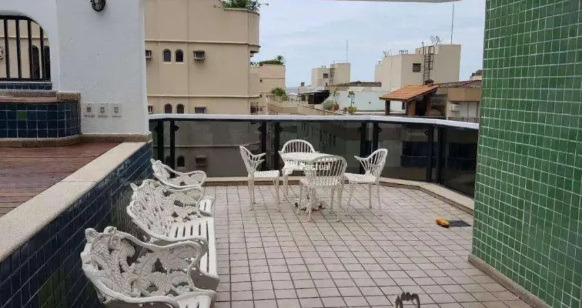 Cobertura com 3 dormitórios à venda, 215 m² por r$ 950.000,00 - enseada - guarujá/sp